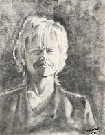 Karen in charcoal